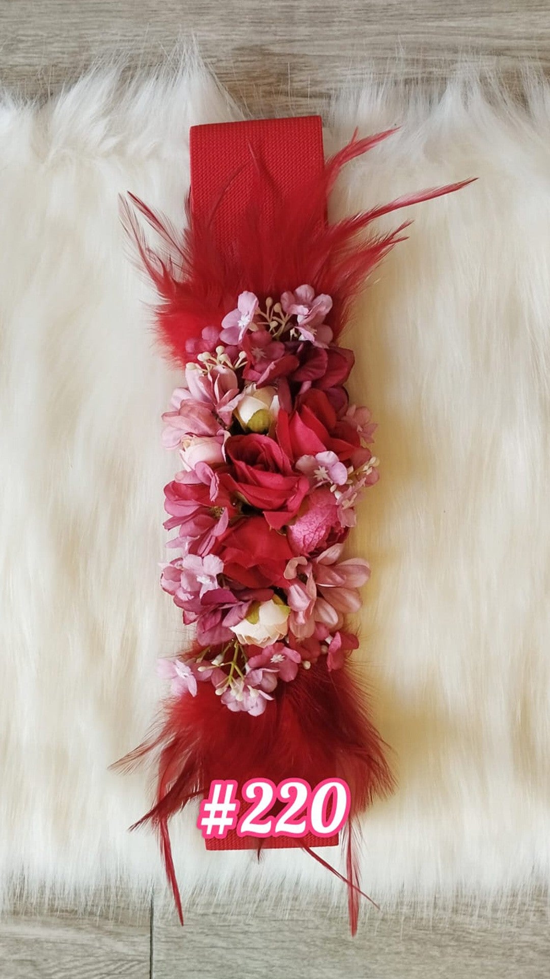 RED FEATHER BELT