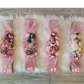 PINK FEATHER BELT